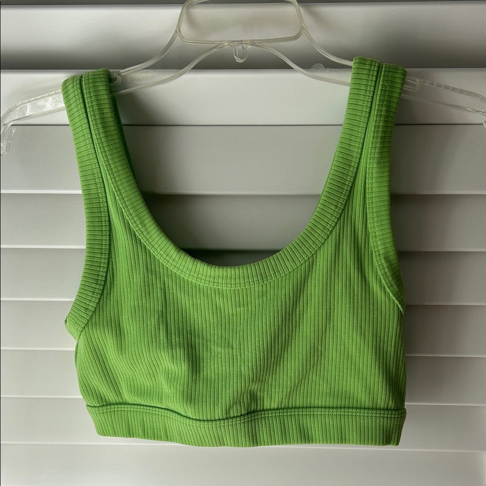 ALO Yoga Lime Green Sports Bra